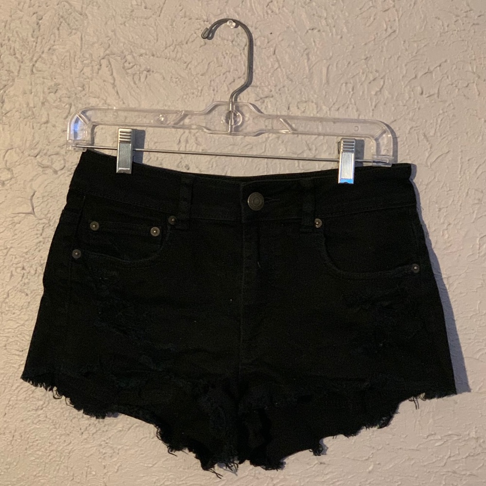 Mid Rise Short Shorts
